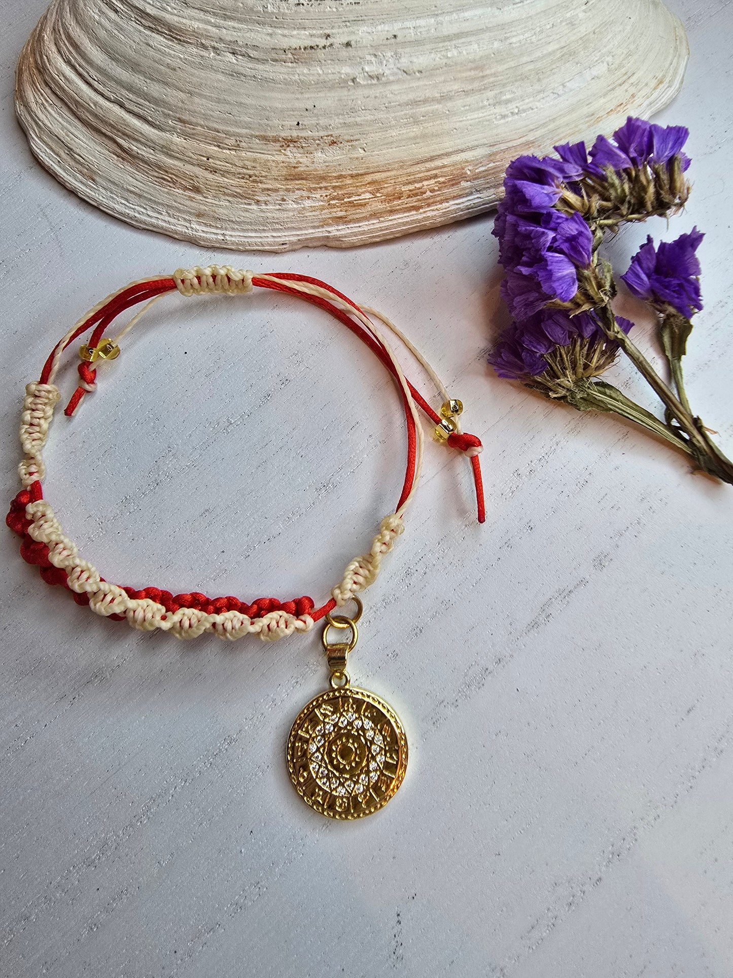 Medallion Zodiac Macrame