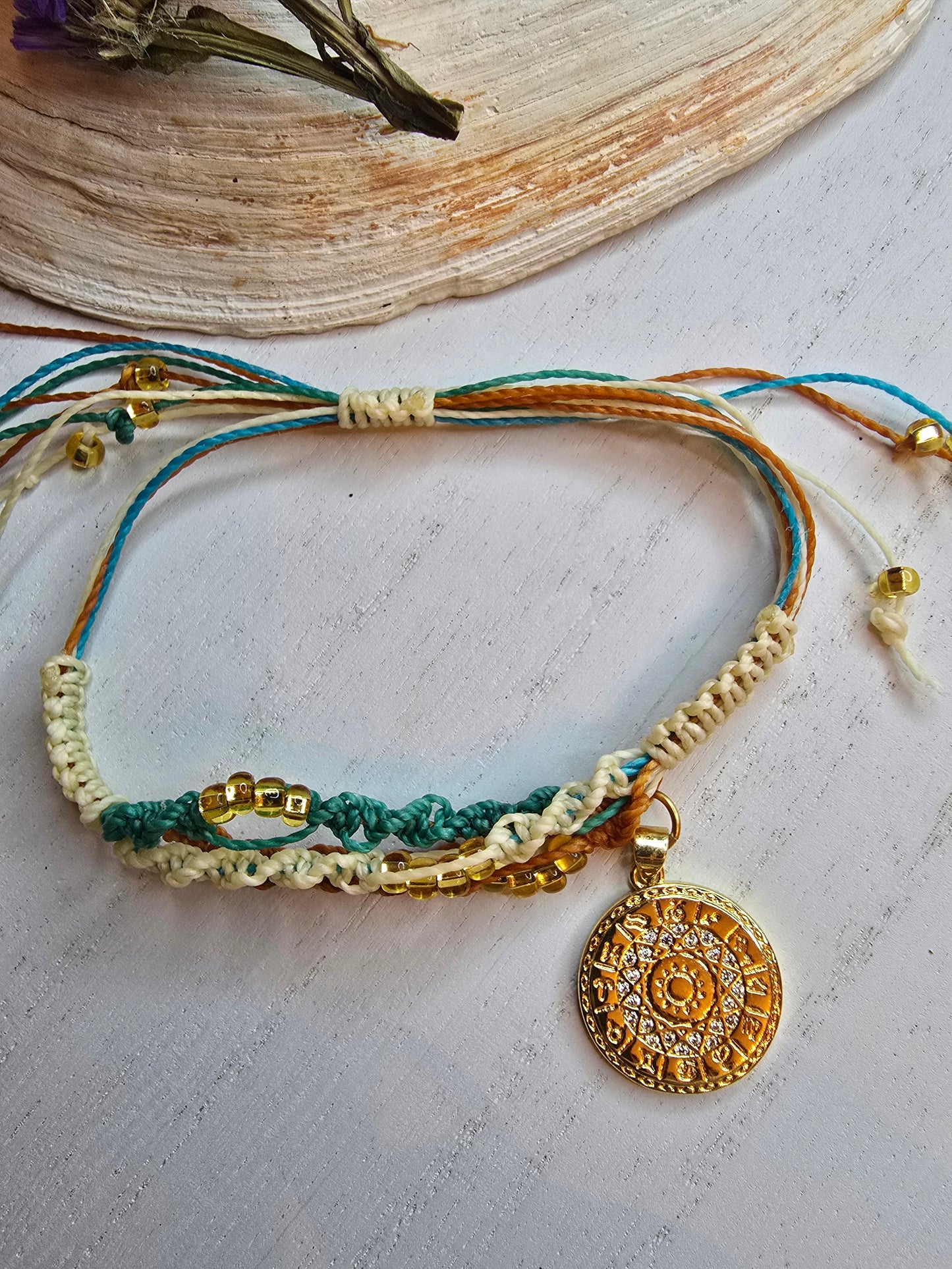 Medallion Zodiac Macrame