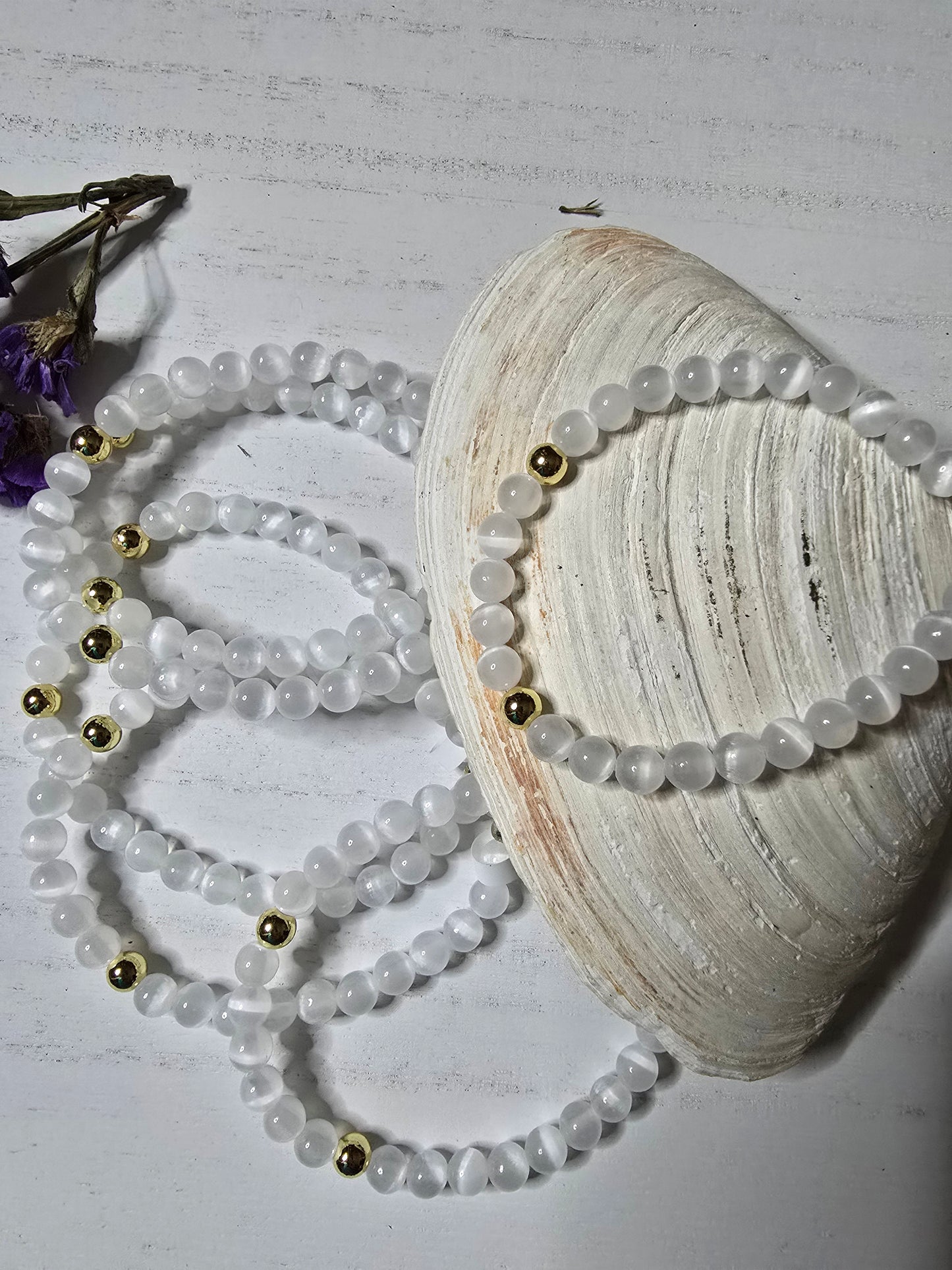Selenite Bracelets