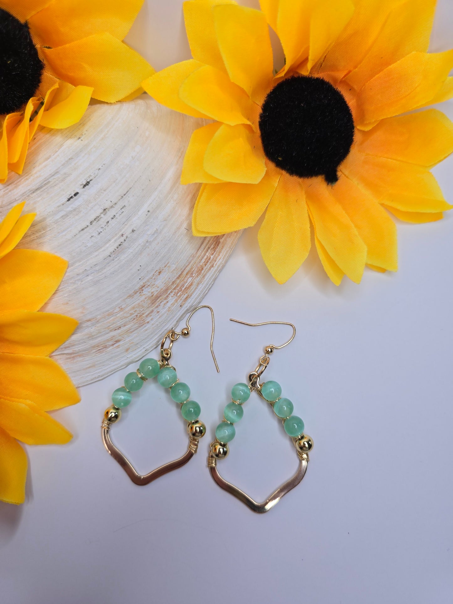 Our Selenite Earrings
