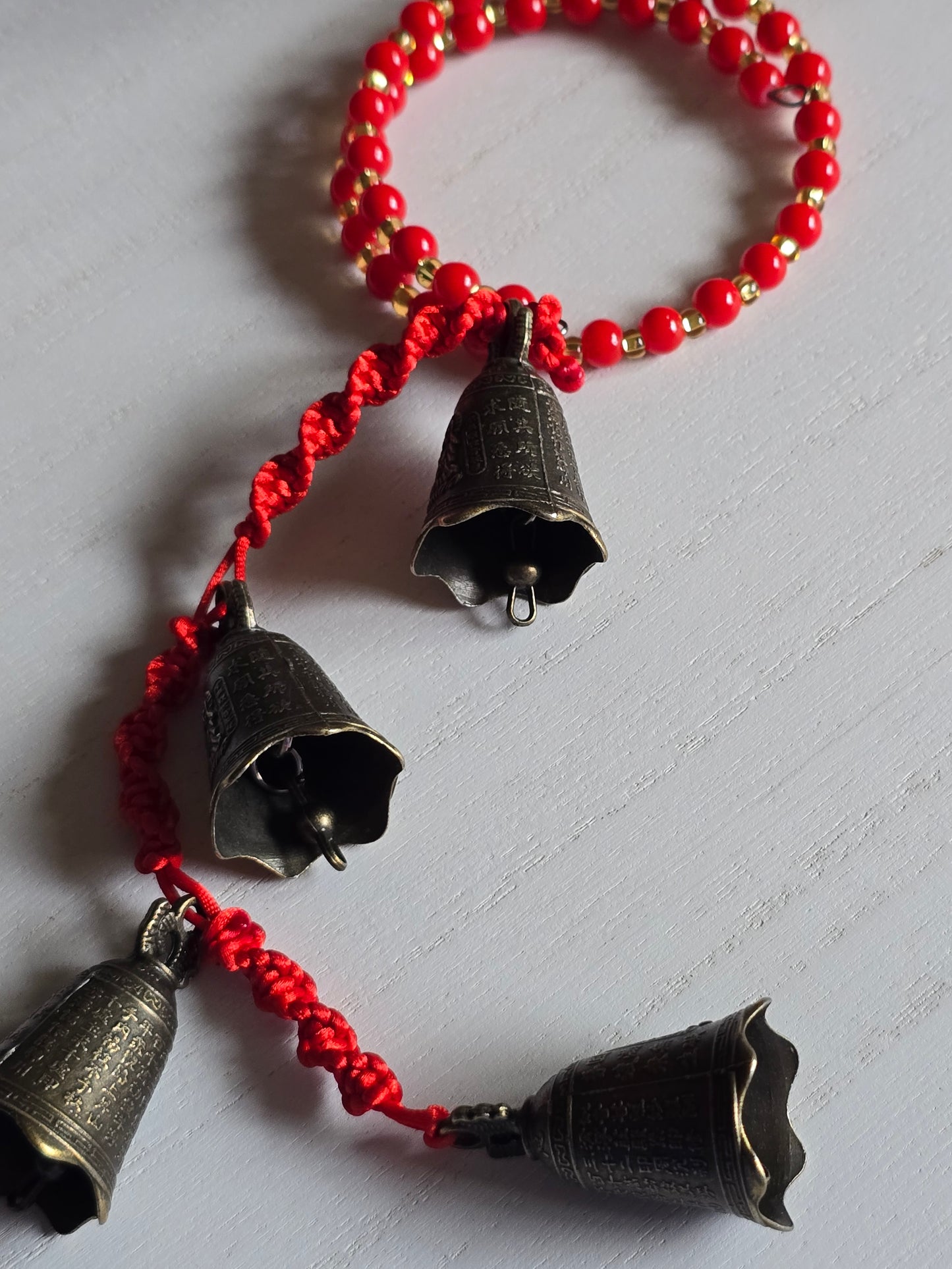 Protection bells for door.