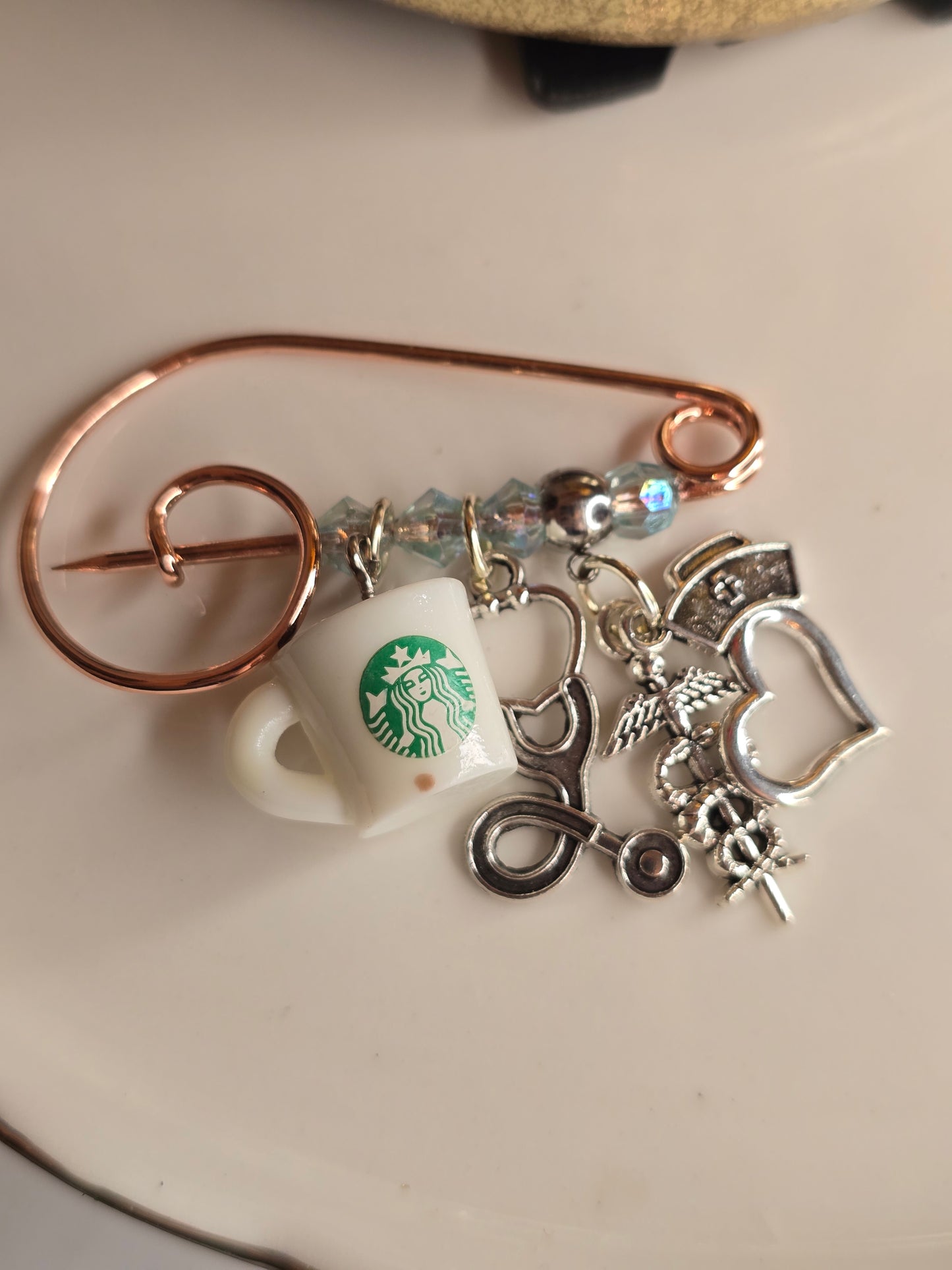 Nurse brooch
