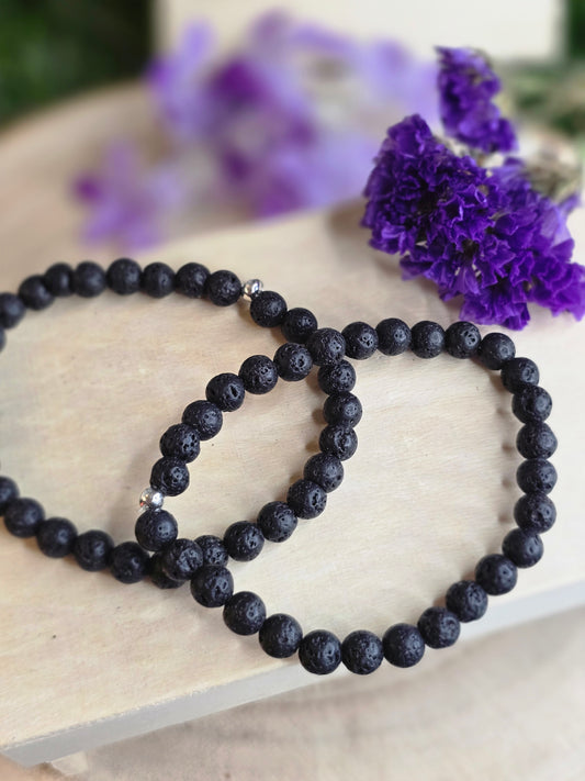 Lava Beaded Bracelets unisex - ROCK THAT JEWELRY 