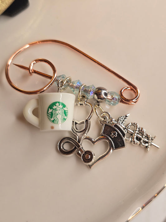 Nurse brooch