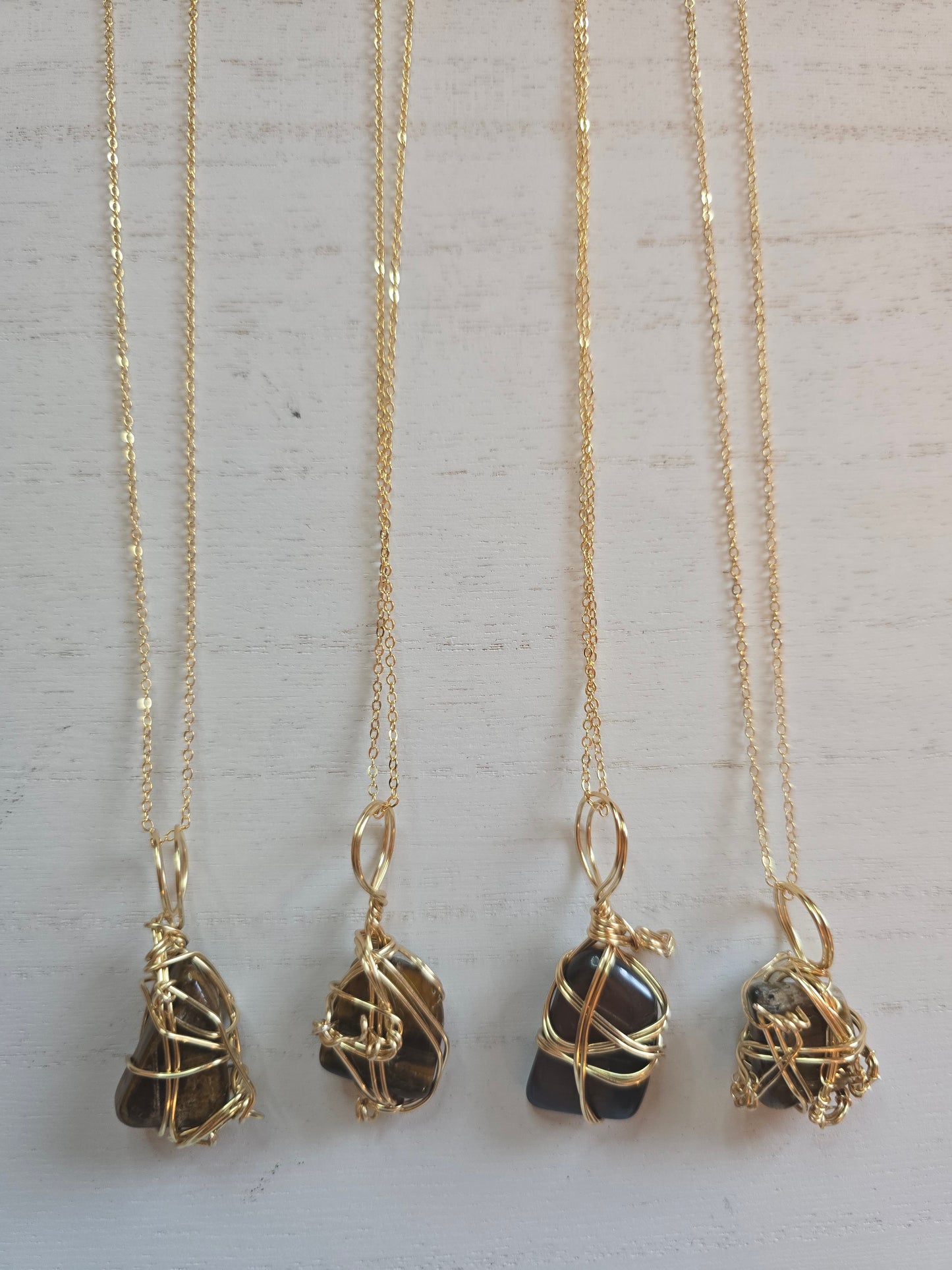 Tigers eye Pendants