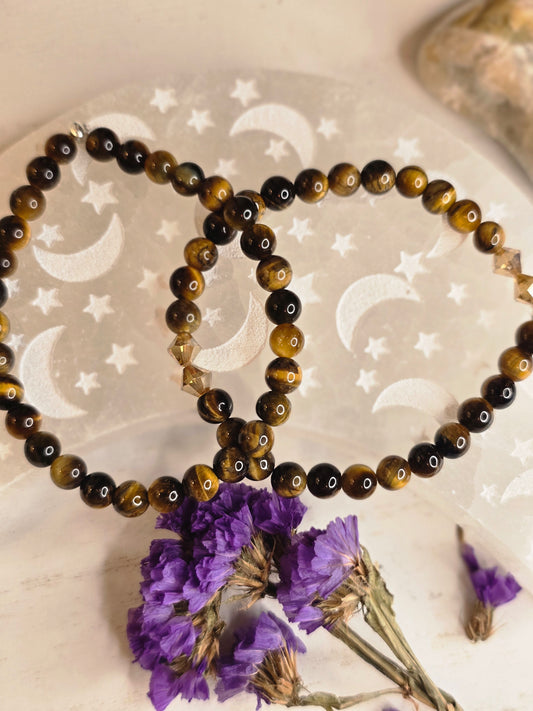 Tigers eye Beaded Bracelets