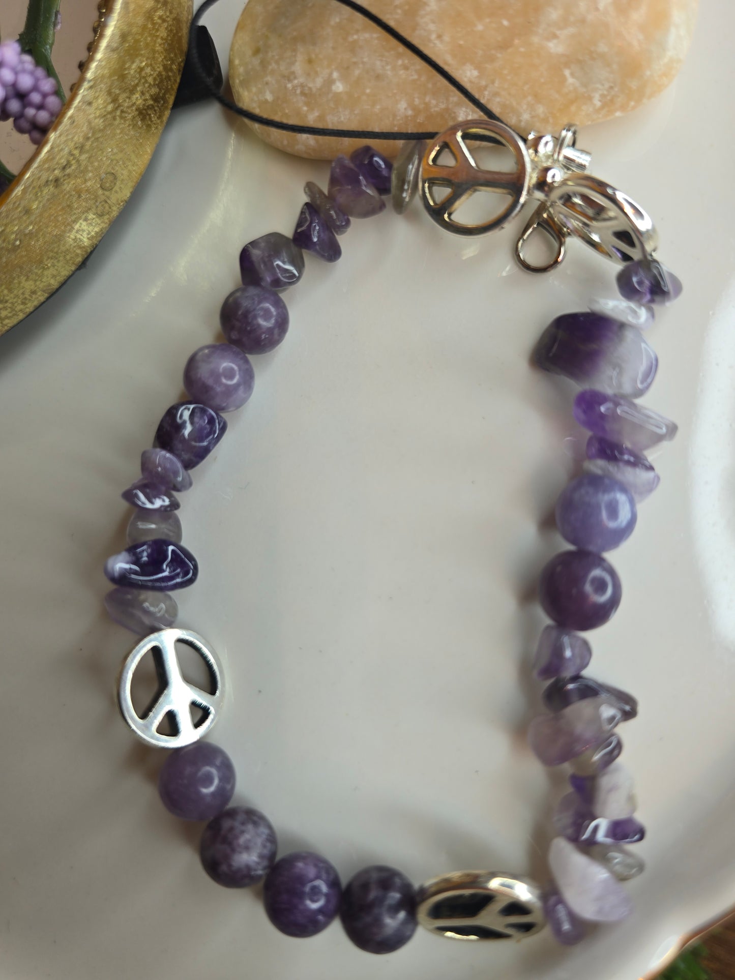 Amethyst charm accessory