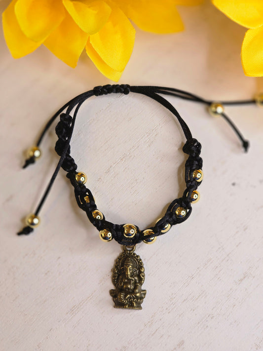 Ganesha adjustable bracelet