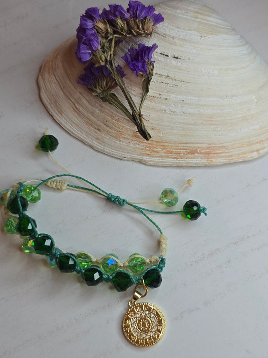 Green Sparkly Zodiac